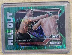 Stipe Miocic [Green Pulsar] Ufc Cards 2023 Panini Prizm UFC All Out Prices