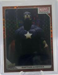 Captain America [Orange Checkers] #13 Marvel 2023 Upper Deck Platinum Prices