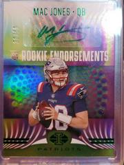 Mac Jones [Green] #RE-6 Football Cards 2021 Panini Illusions Rookie Endorsements Autographs Prices