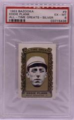 Eddie Plank [Silver] #9 Baseball Cards 1963 Bazooka All Time Greats Prices