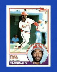 Ozzie Smith Baseball Cards 1983 Topps Prices