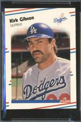 Kirk Gibson #82 Baseball Cards 1988 Fleer Mini Prices