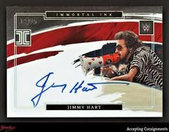 Jimmy Hart [Holo Silver] Wrestling Cards 2022 Panini Impeccable WWE Immortal Ink Autographs Prices