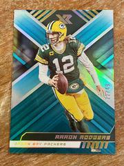 Aaron Rodgers [Teal] #79 Football Cards 2022 Panini XR Prices