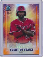 Trent Deveaux [Orange Refractor] #DOG-10 Baseball Cards 2021 Bowman Chrome Dawn of Glory Prices