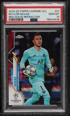 Keylor Navas [Red Wave Refractor] #27 Soccer Cards 2019 Topps Chrome UEFA Champions League Prices