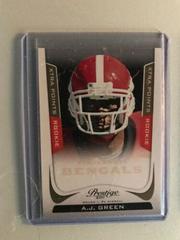 A.J. Green [Xtra Points Green] #201 Football Cards 2011 Panini Prestige Prices
