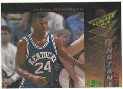Jamal Mashburn Basketball Cards 1995 Classic Superior Pix Instant Impact Prices