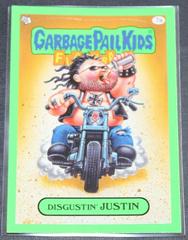 Disgustin' JUSTIN [Green] #7a 2011 Garbage Pail Kids Prices