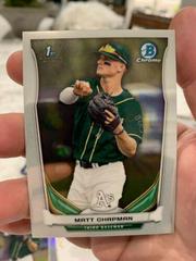 Matt Chapman [Chrome] Baseball Cards 2014 Bowman Draft Picks Prices