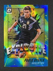 Paulo Dybala [Gold] #E-10 Soccer Cards 2018 Panini Donruss Explosive Prices