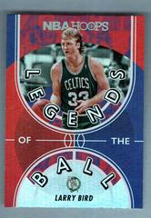 Larry Bird Basketball Cards 2021 Panini Hoops Legends of the Ball Prices