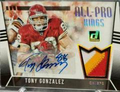 Tony Gonzalez [Autograph] Football Cards 2018 Donruss All Pro Kings Prices