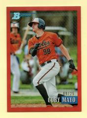 Coby Mayo [Chrome Prospect Orange] #231 Baseball Cards 2021 Bowman Heritage Prices