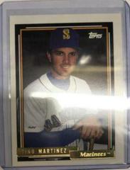 Tino Martinez #481 Baseball Cards 1992 Topps Gold Prices