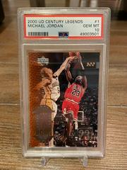 Michael Jordan #1 Basketball Cards 2000 Upper Deck Century Legends Prices