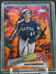 Julio Rodriguez [Orange] #FS-13 Baseball Cards 2023 Topps Chrome Future Stars Prices