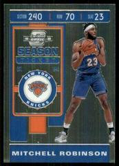 Mitchell Robinson #5 Basketball Cards 2019 Panini Contenders Optic Prices