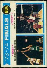 NBA Division Finals #163 Basketball Cards 1974 Topps Prices