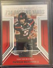 Patrick Mahomes II Football Cards 2021 Panini Contenders Draft Picks Playing the Numbers Game Prices