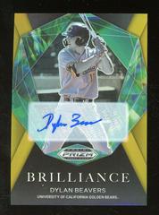 Dylan Beavers [Autograph Gold] #BR-DB Baseball Cards 2022 Panini Prizm Draft Picks Brilliance Prices