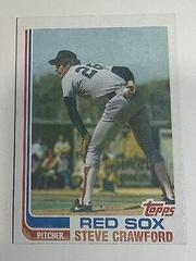 Steve Crawford [Blackless] Baseball Cards 1982 Topps Prices