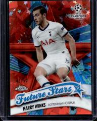 Harry Winks [Orange] Soccer Cards 2019 Topps Chrome UEFA Champions League Sapphire Future Stars Prices