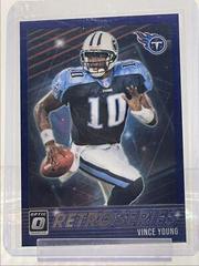 Vince Young [Purple Stars] #RS-VY Football Cards 2021 Panini Donruss Optic Retro Series Prices