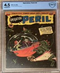 Operation: Peril #9 (1952) Comic Books Operation: Peril Prices