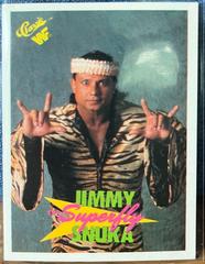 Superfly Jimmy Snuka Wrestling Cards 1989 Classic WWF Prices