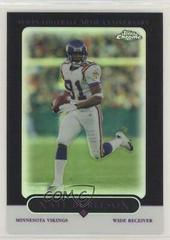 Nate Burleson [Black Refractor] #121 Football Cards 2005 Topps Chrome Prices