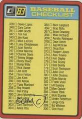 Checklist 339-442 Baseball Cards 1983 Donruss Prices