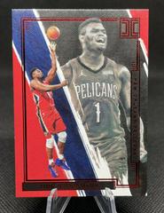 Zion Williamson [Asia Red] #10 Basketball Cards 2021 Panini Impeccable Prices