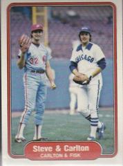 Steve & Carlton #632 Baseball Cards 1982 Fleer Prices