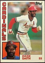 Ozzie Smith #130 Baseball Cards 1984 Topps Tiffany Prices