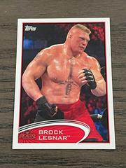 Brock Lesnar Wrestling Cards 2012 Topps WWE Prices