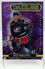 Jack Roslovic [Purple] #DZ-64 Hockey Cards 2021 Upper Deck Dazzlers Prices