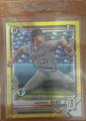 Jackson Jobe [Yellow Foil] #BD-69 Baseball Cards 2021 Bowman Draft 1st Edition Prices