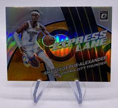 Shai Gilgeous Alexander [Orange] Basketball Cards 2021 Panini Donruss Optic Express Lane Prices