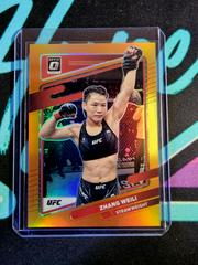 Zhang Weili [Orange] #100 Ufc Cards 2022 Panini Donruss Optic UFC Prices