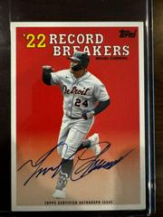 Miguel Cabrera #RBA-MC Baseball Cards 2023 Topps Oversized Record Breakers Autographs Prices