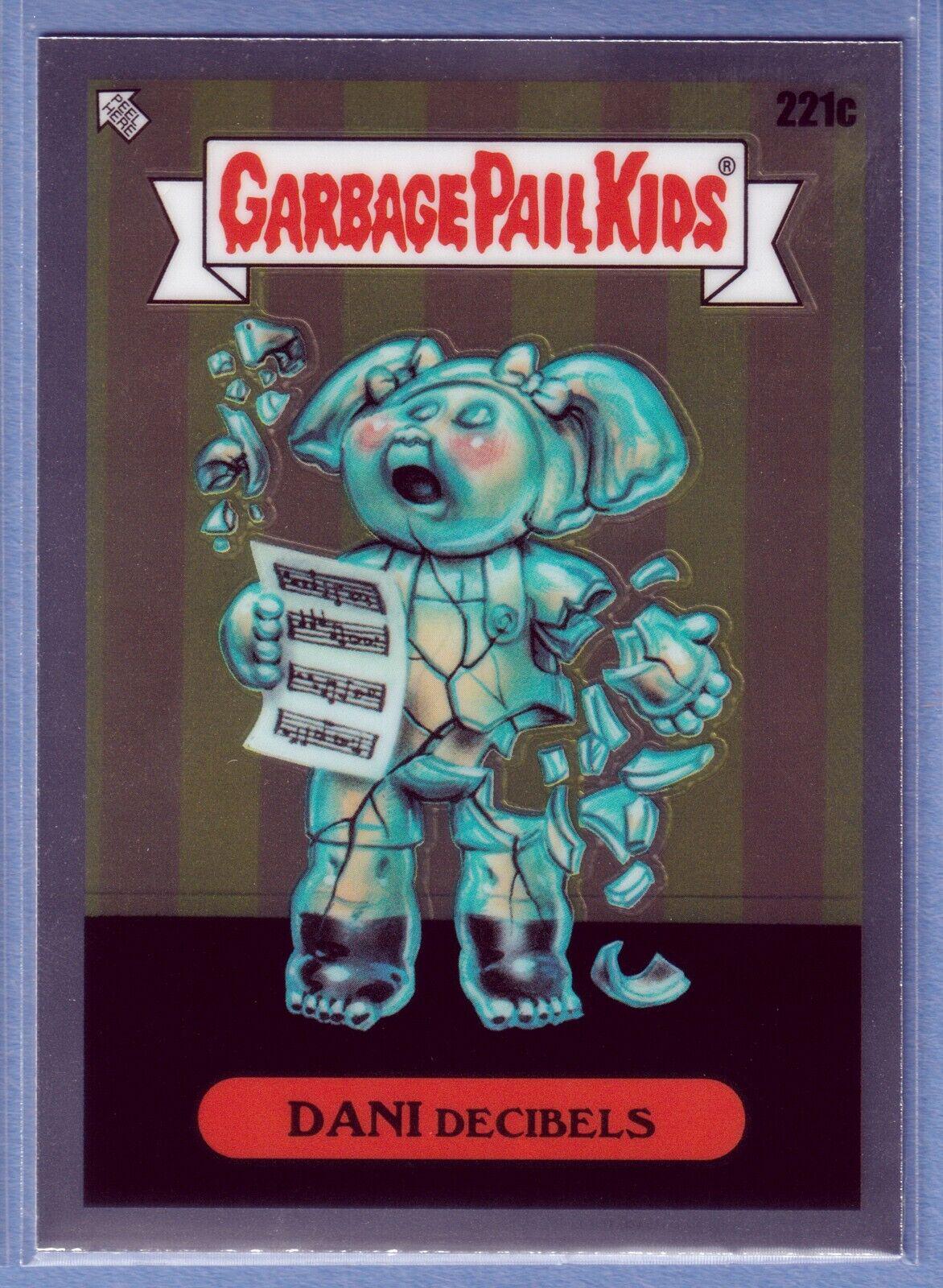 DANI Decibels #221c 2023 Garbage Pail Kids Chrome