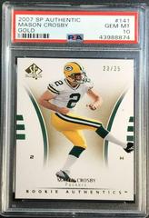 Mason Crosby [Gold] #141 Football Cards 2007 SP Authentic Prices