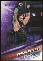 Roman Reigns [Purple] Wrestling Cards 2019 Topps WWE Smackdown Live Prices