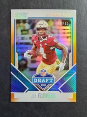 Zay Flowers [First Down] #20 Football Cards 2023 Panini Score NFL Draft Prices