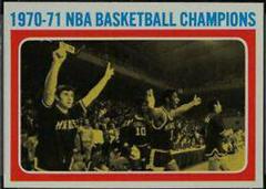 NBA Basketball Champions Basketball Cards 1971 Topps Prices