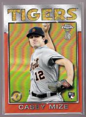 Casey Mize [Orange Refractor] Baseball Cards 2021 Topps Chrome Ben Baller Prices
