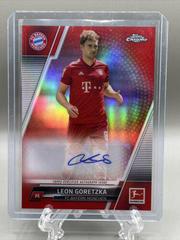Leon Goretzka [Red] Soccer Cards 2021 Topps Chrome Bundesliga Autographs Prices