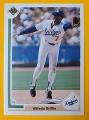 Alfredo Griffin #119 Baseball Cards 1991 Upper Deck Prices