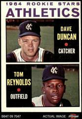 Athletics Rookies [Dave Duncan, Tom Reynolds] #528 Baseball Cards 1964 Topps Prices